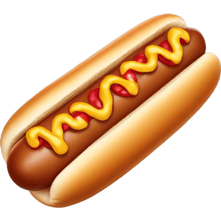 Giant hot dog  emoji