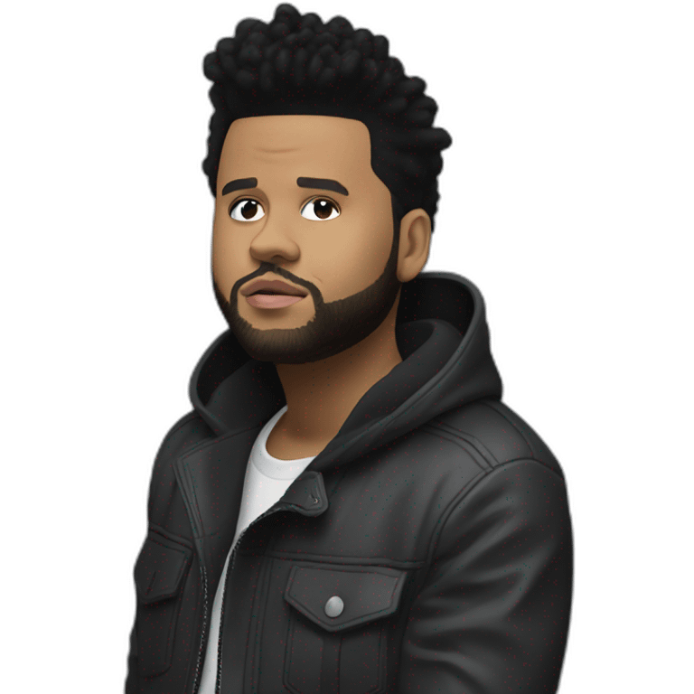 The weeknd emoji