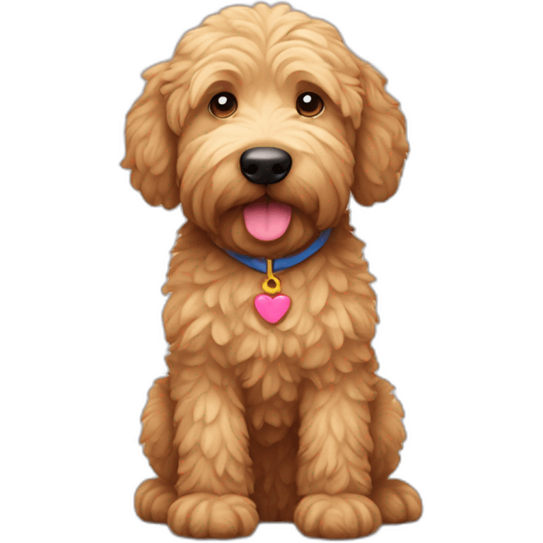 golden doodle crossing arms emoji