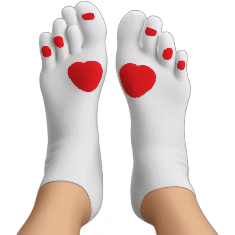 Toe socks emoji