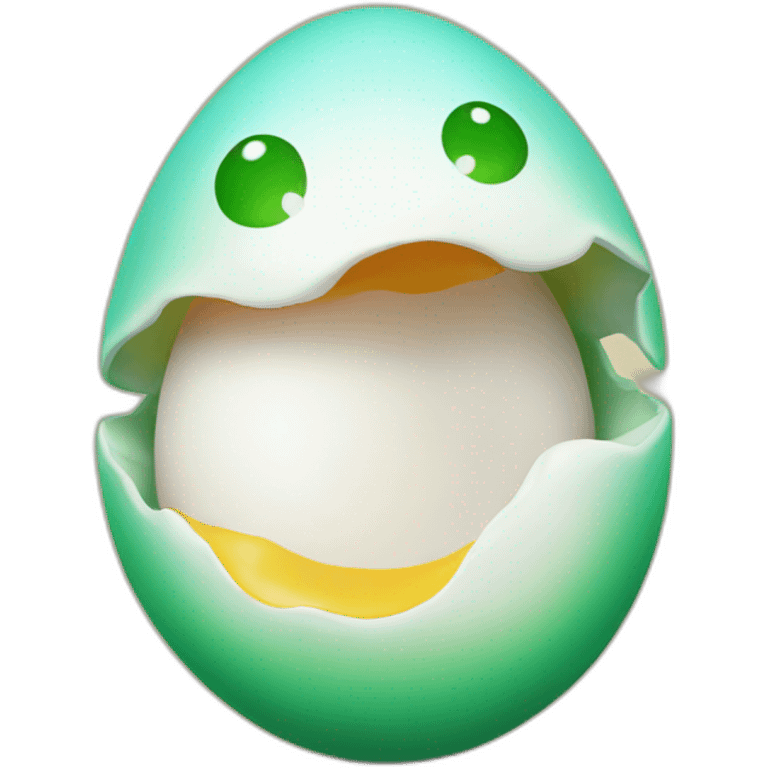 Yoshi egg emoji