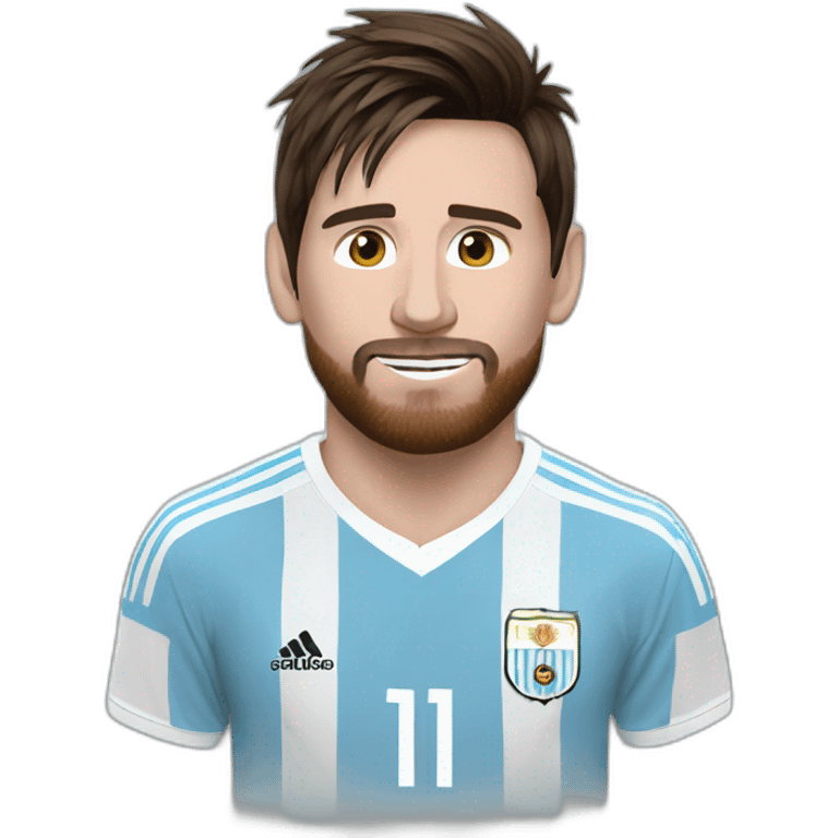 messi-argentina emoji