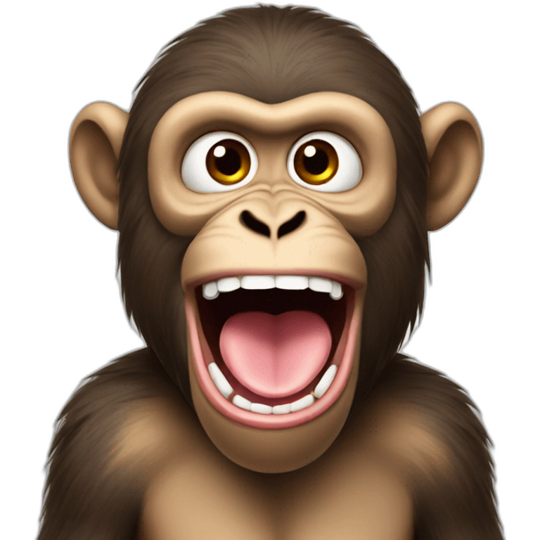 monkey sticking tongue out emoji