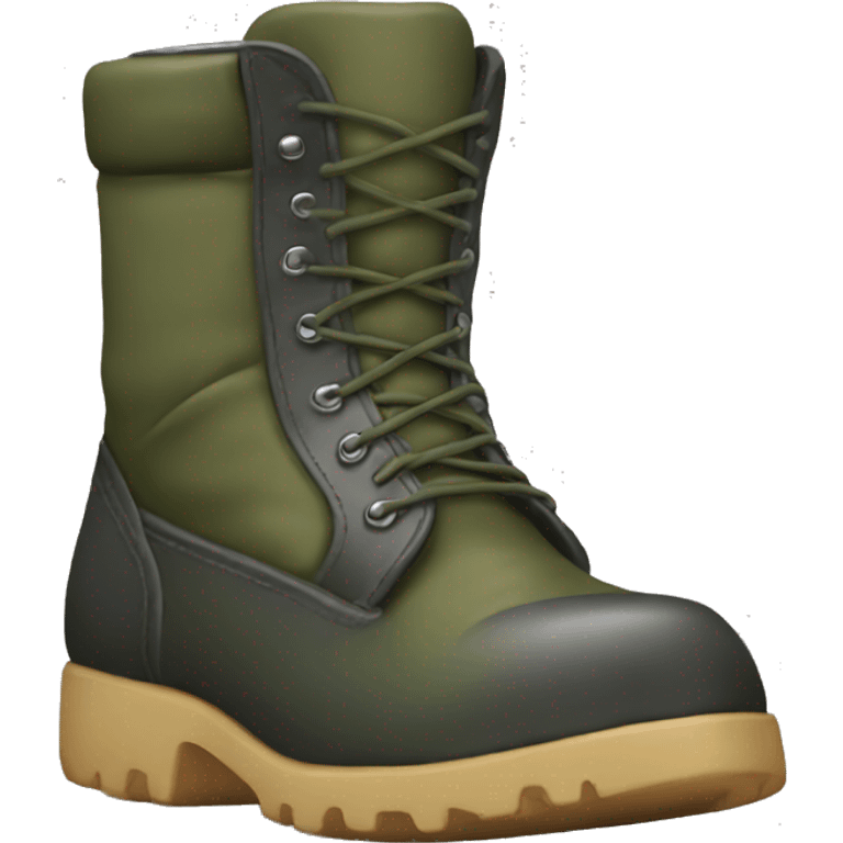 military boot emoji