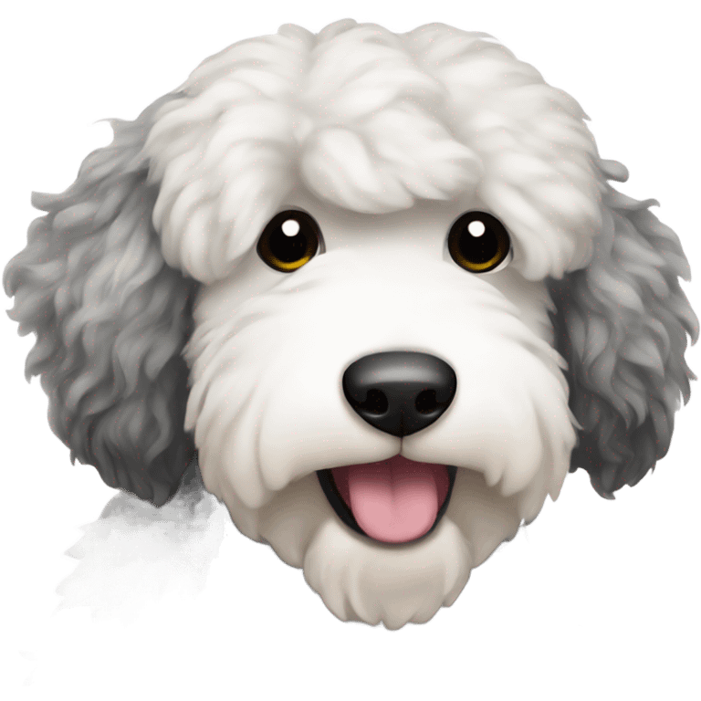 A sheepadoodle emoji