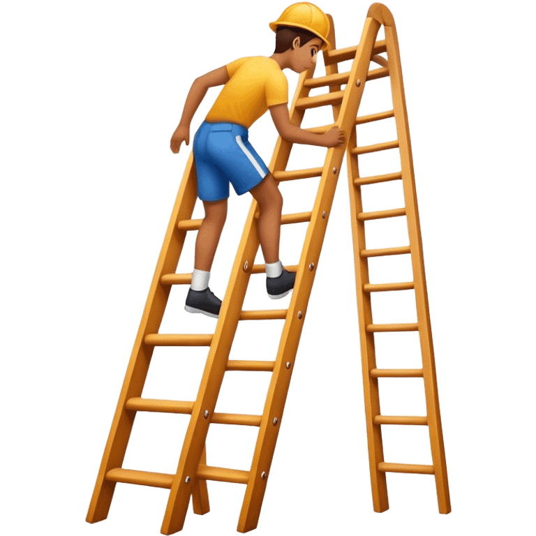 step up the ladder emoji