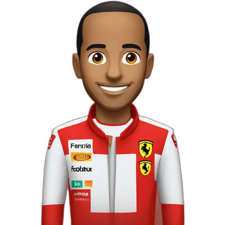 Lewis Hamilton at Ferrari  emoji