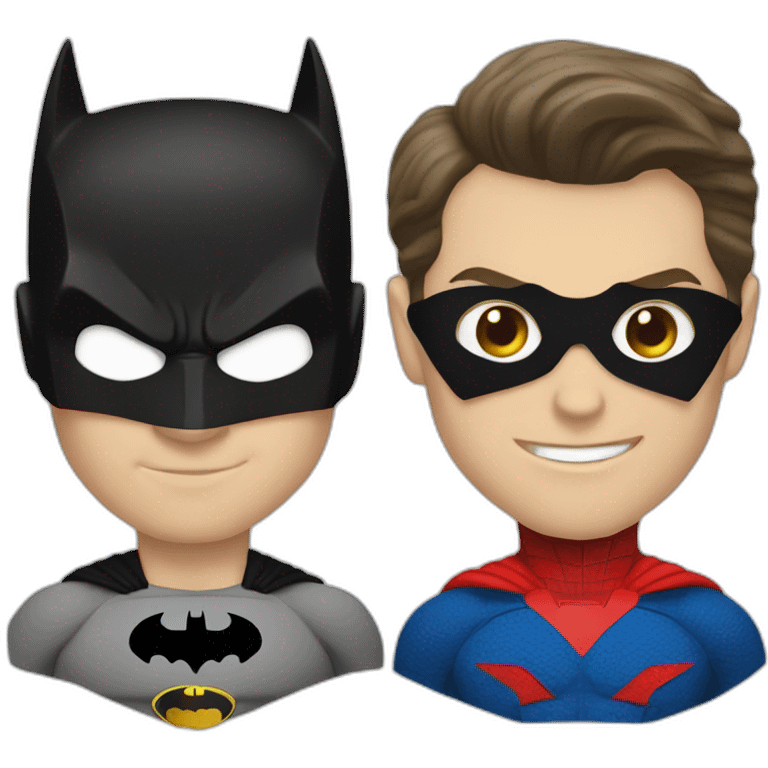 Batman y Superman emoji