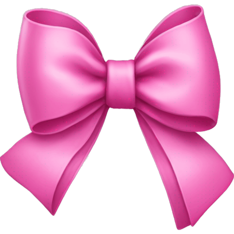 Pink bow emoji