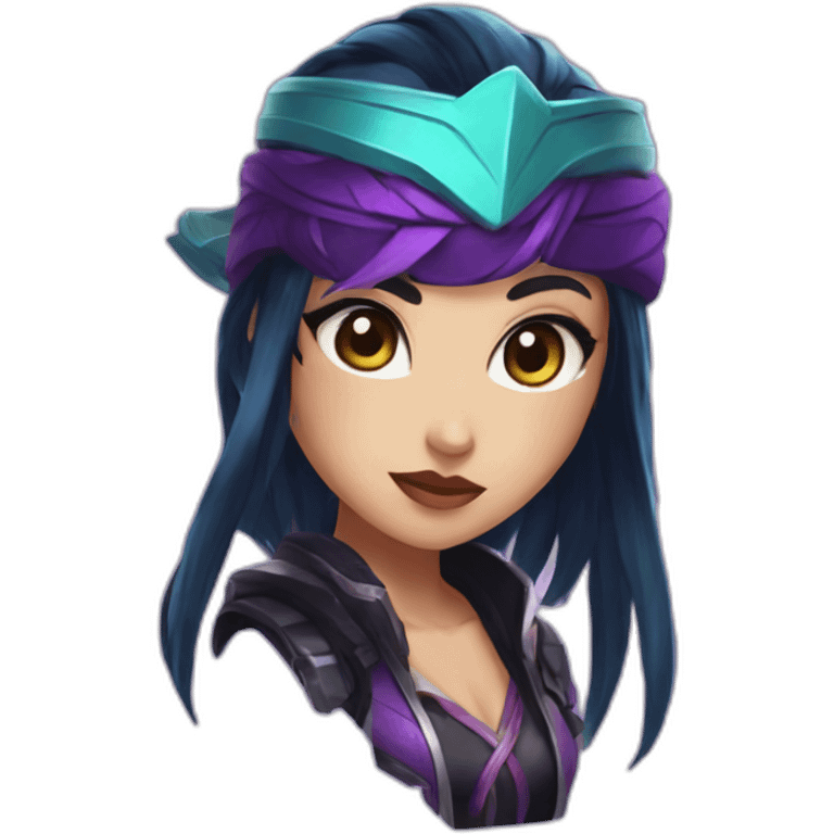 K/DA Akali emoji