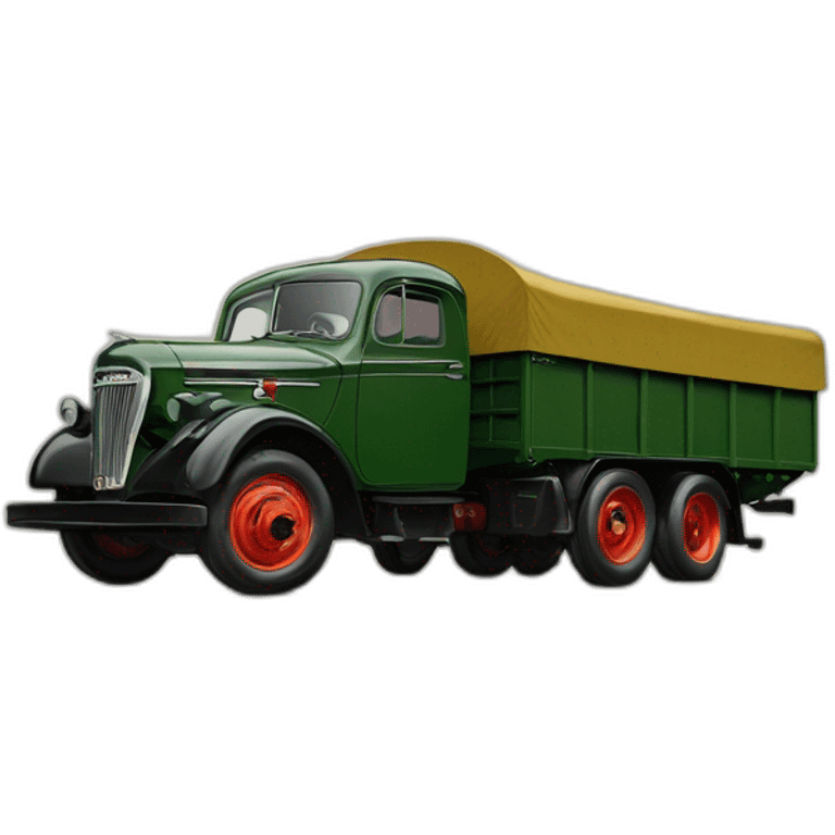 cabina Leyland Comet 1950 emoji