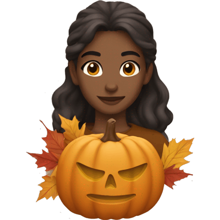 fall aesthetic emoji