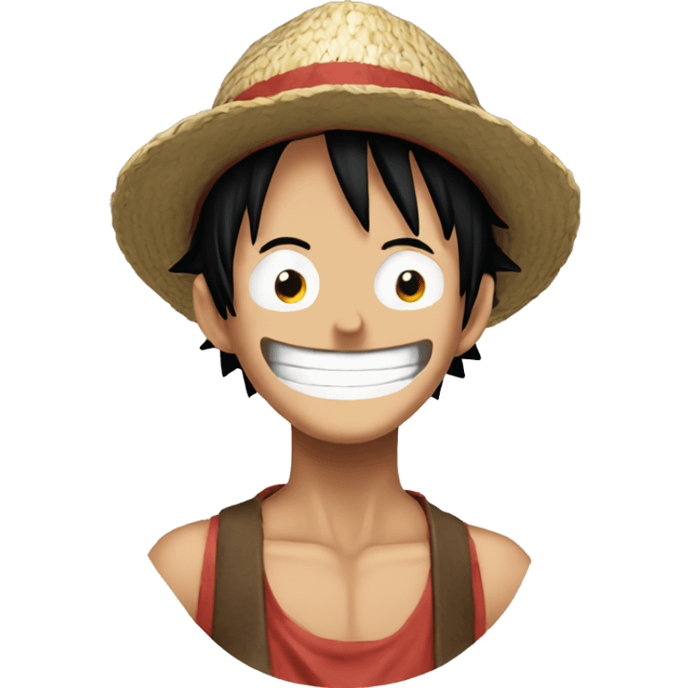 luffy from one piece  emoji