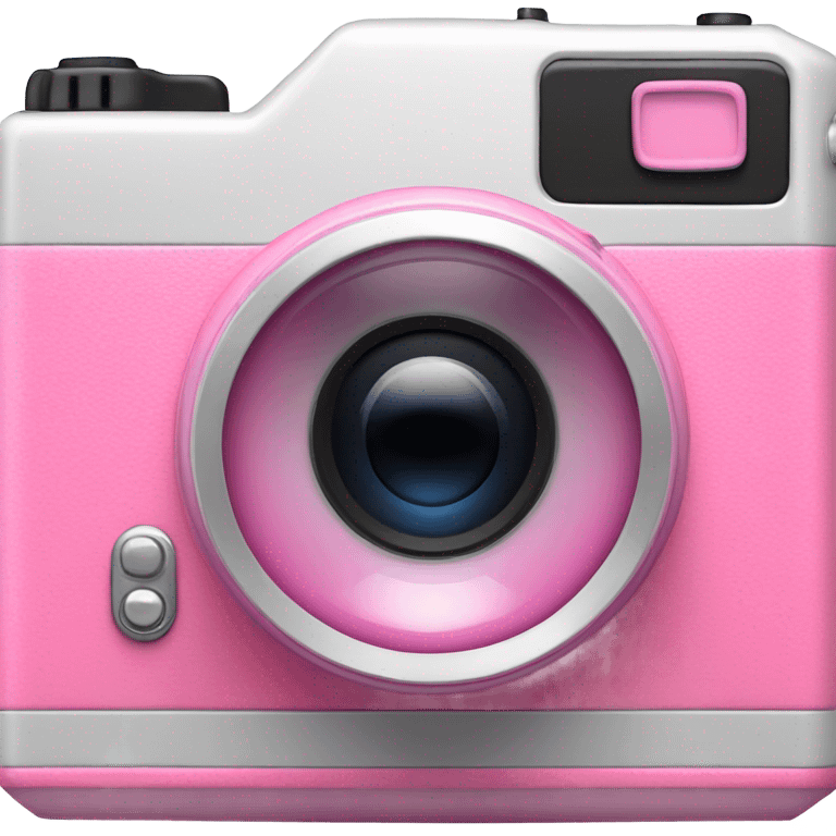 Pink camera emoji