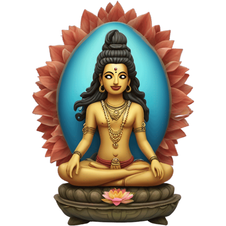 create hindu god mahadev shivlig  emoji