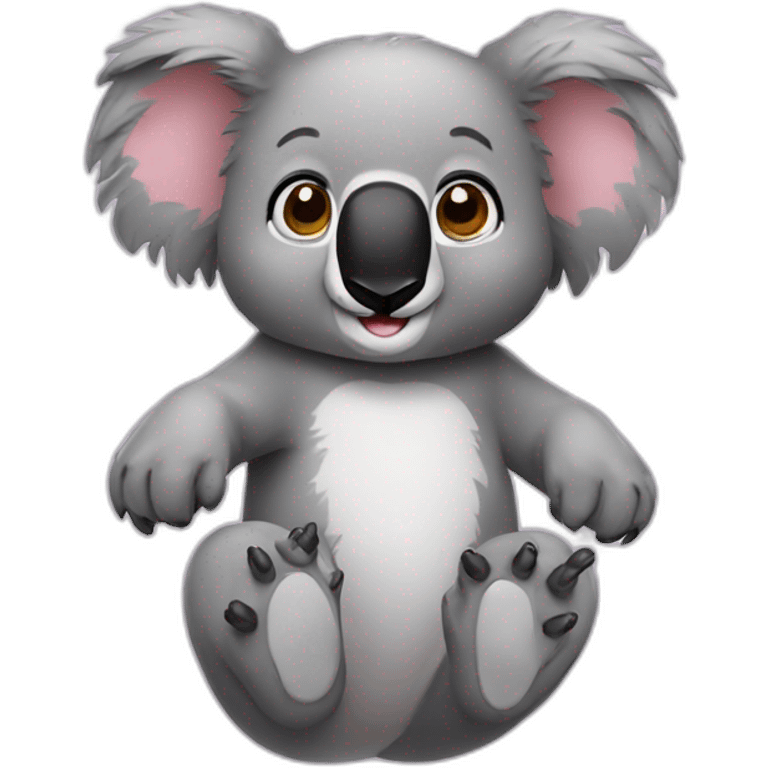 3 koalas emoji