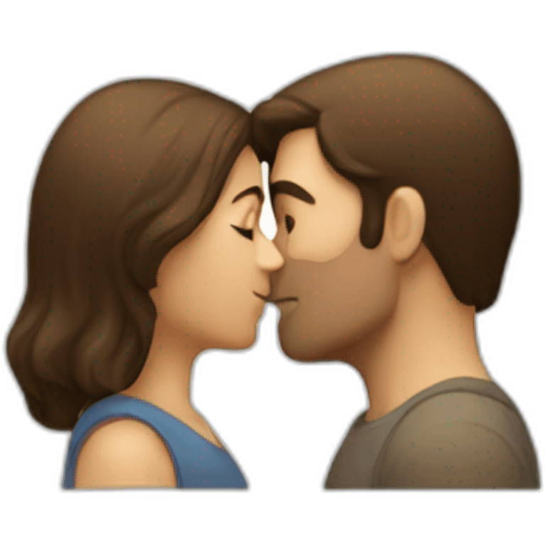 a-man-with-short-length-dark-hair-kissing-a-woman-with-long-brown-hair emoji