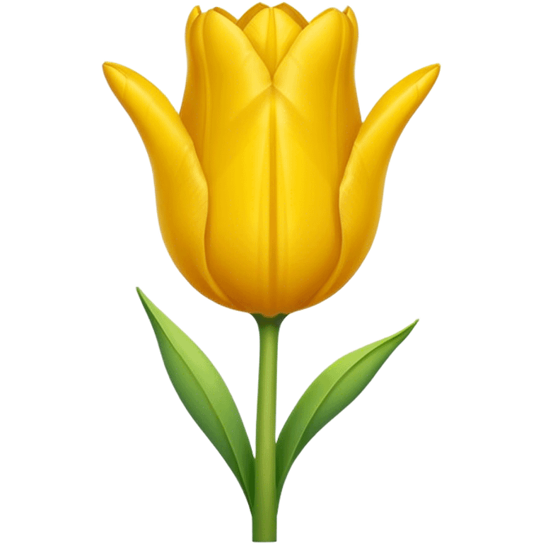 Yellow tulips  emoji