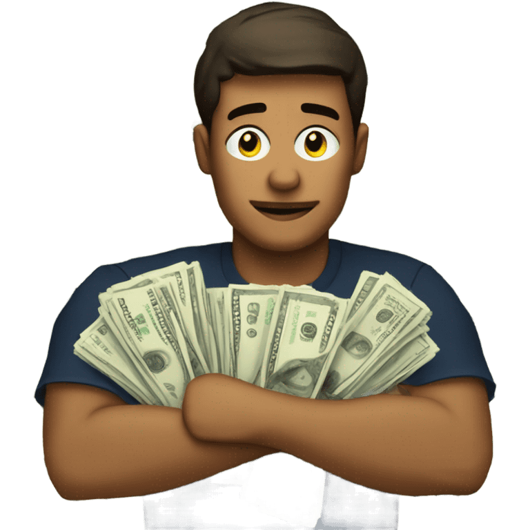 greedy money emoji