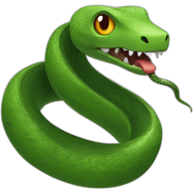 Danger snake emoji