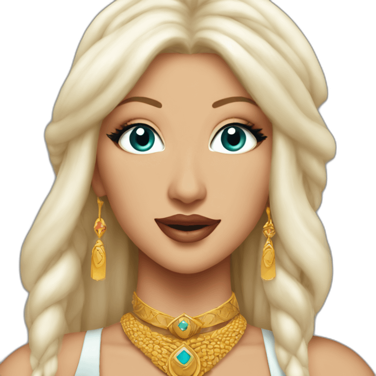 christina aguilera Aladdin emoji