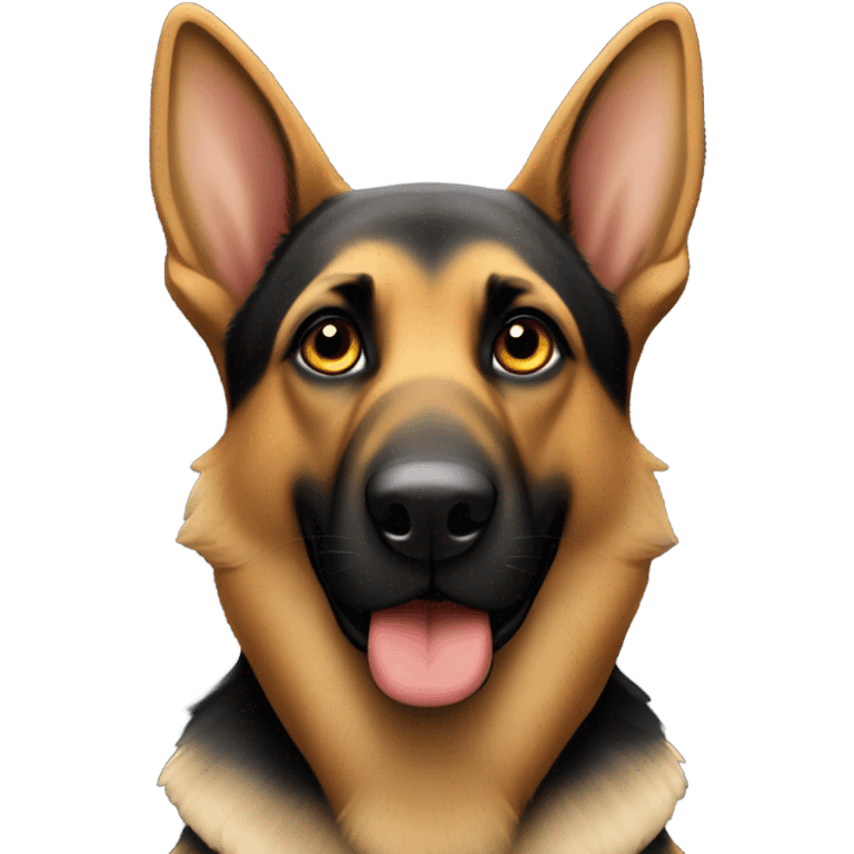 German shepherd  emoji