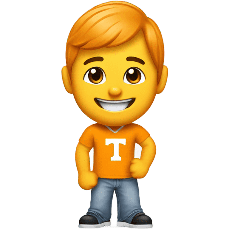 Tennessee Vols fan with thumbs up emoji