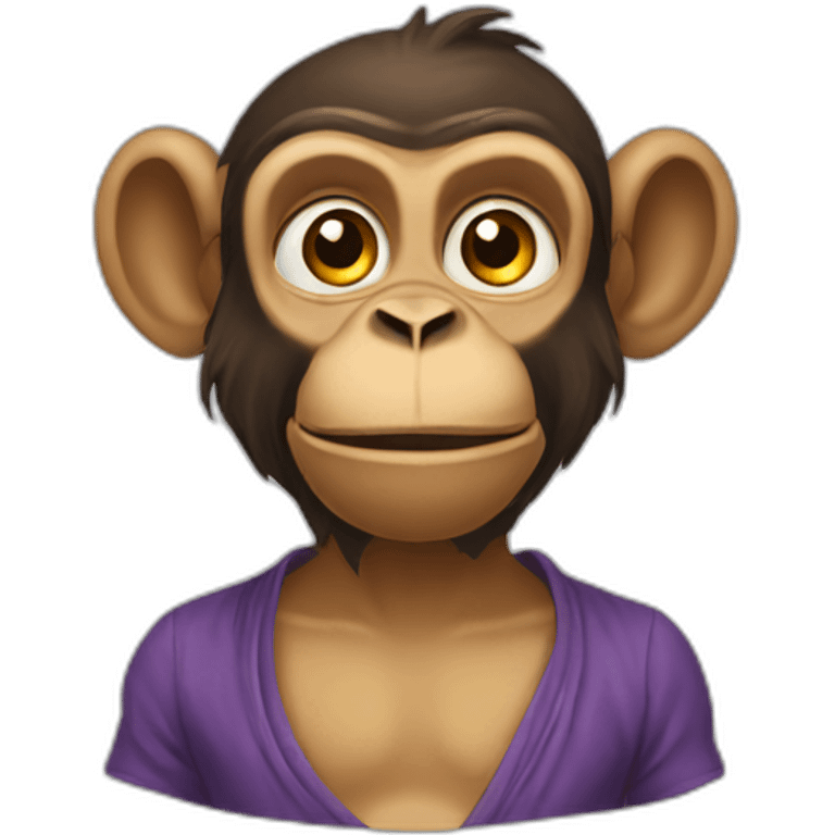 Alladin’s monkey emoji