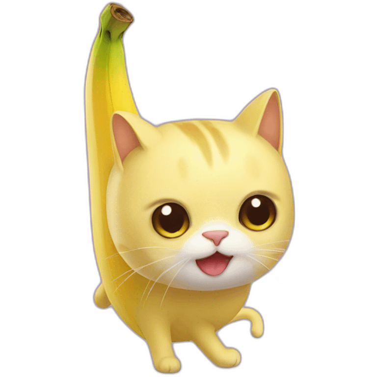 Banana cat emoji