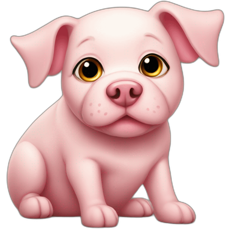 piggy doggy emoji