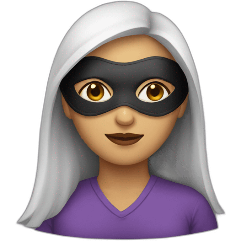 masked woman emoji