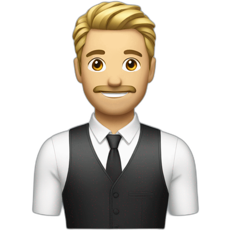 Male hairstyler emoji