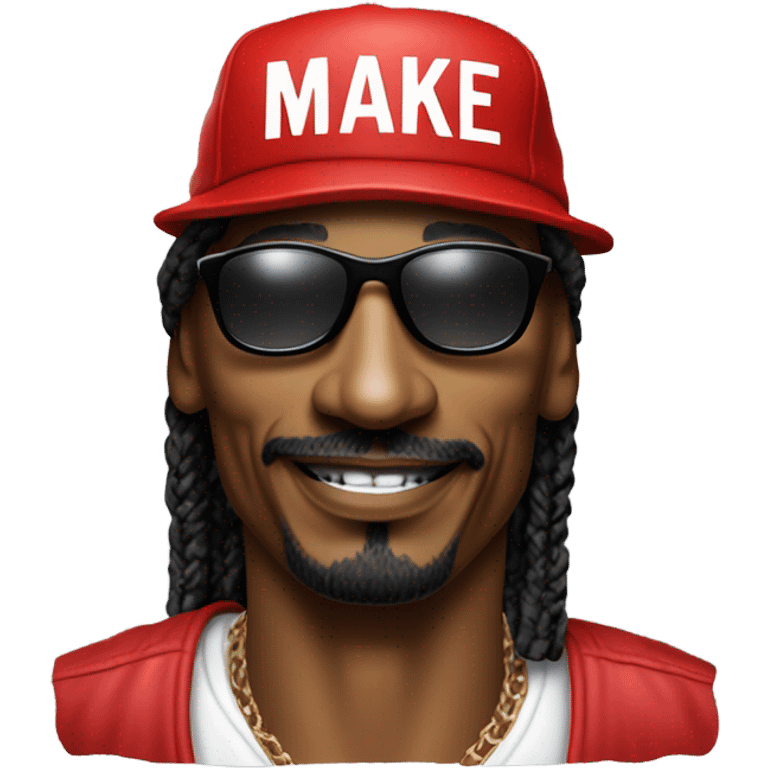 Red hat make American great snoop dogg emoji