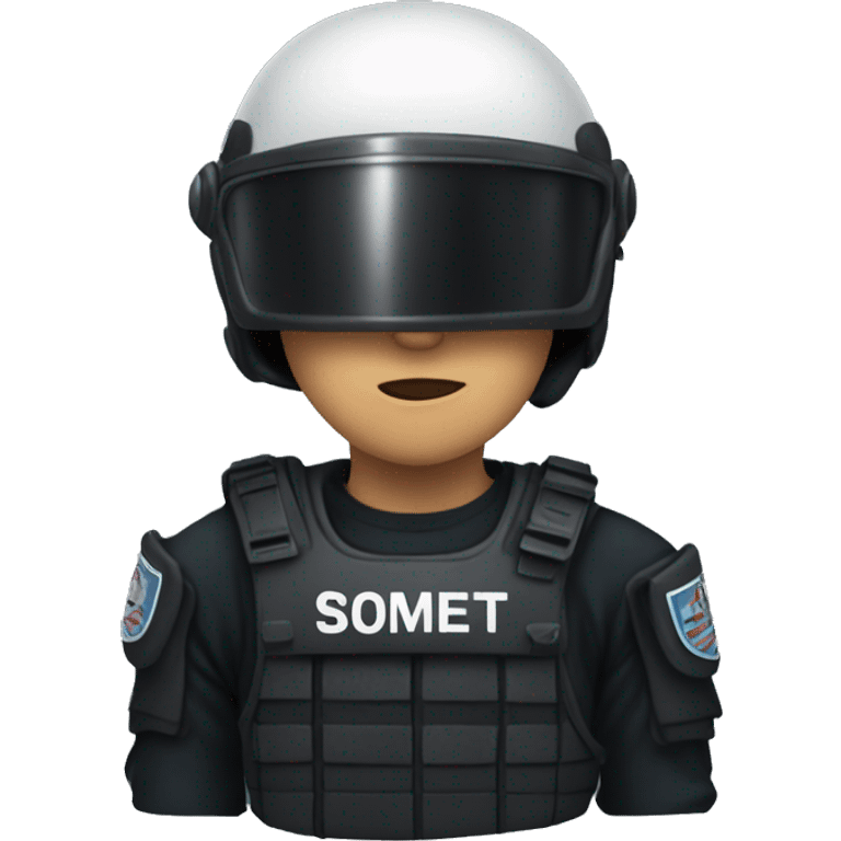 Riot police emoji