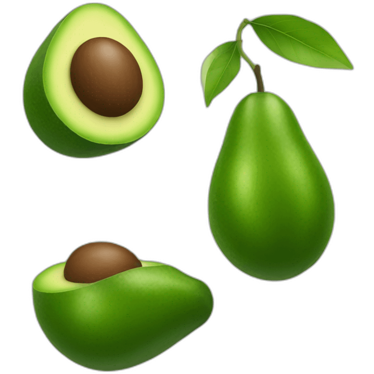 loving avocado emoji