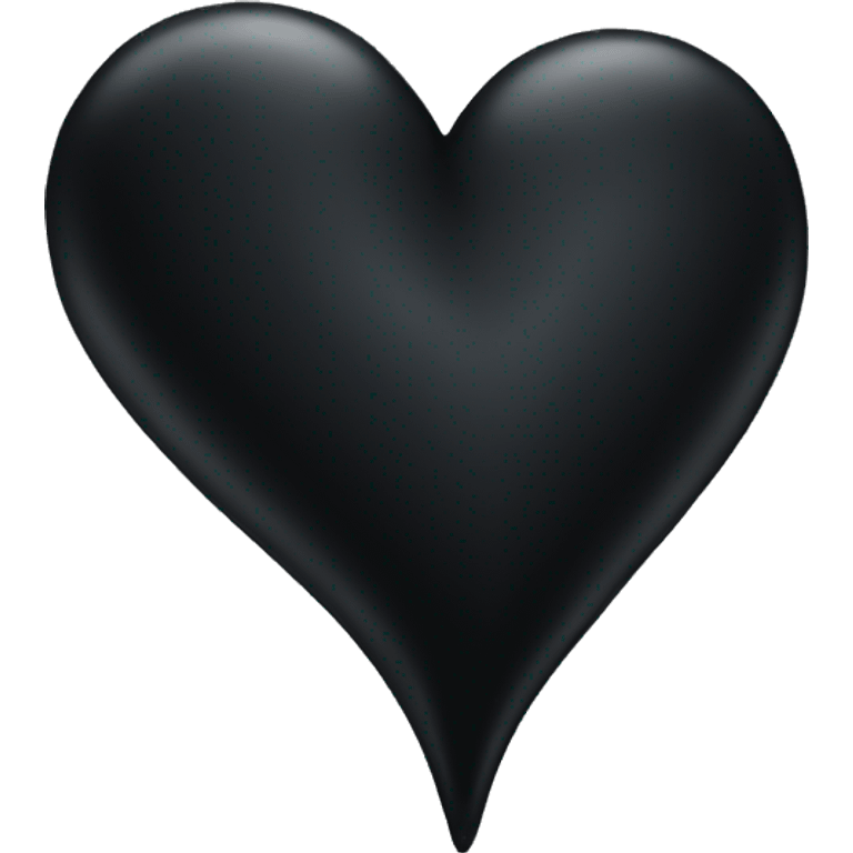 Black heart emoji