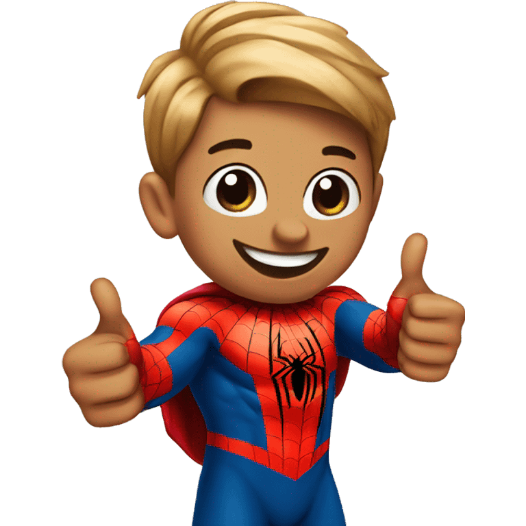 spiderman thumbs up emoji