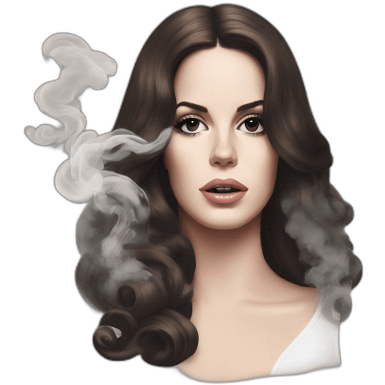 lana del rey smoke emoji