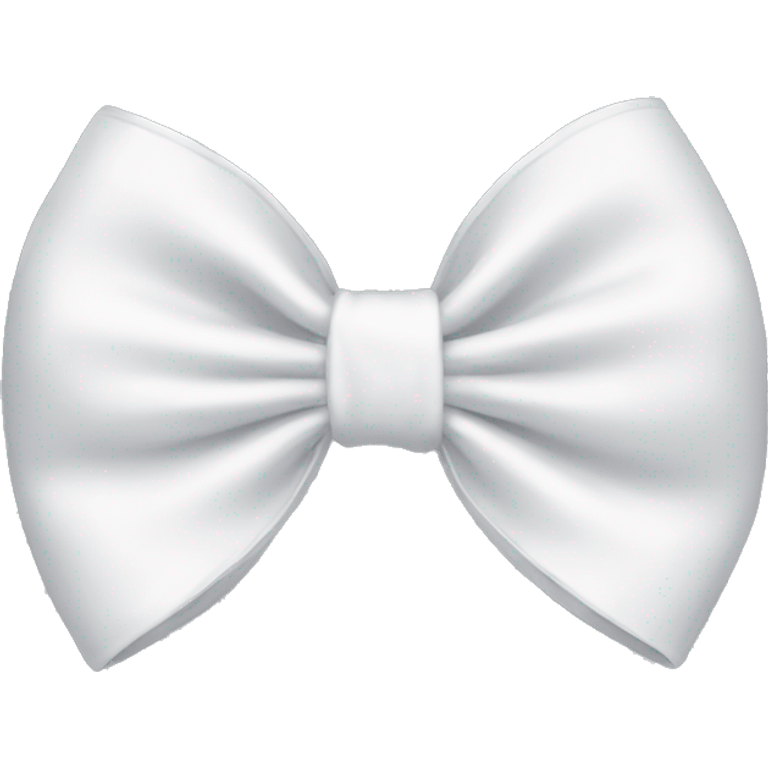 white bow emoji