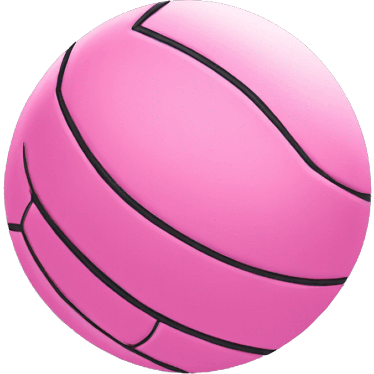 pink volleyball emoji