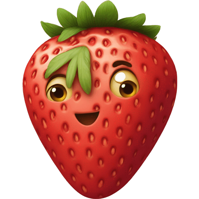 Strawberry emoji