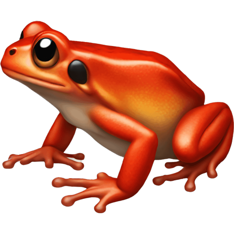 Red frog emoji