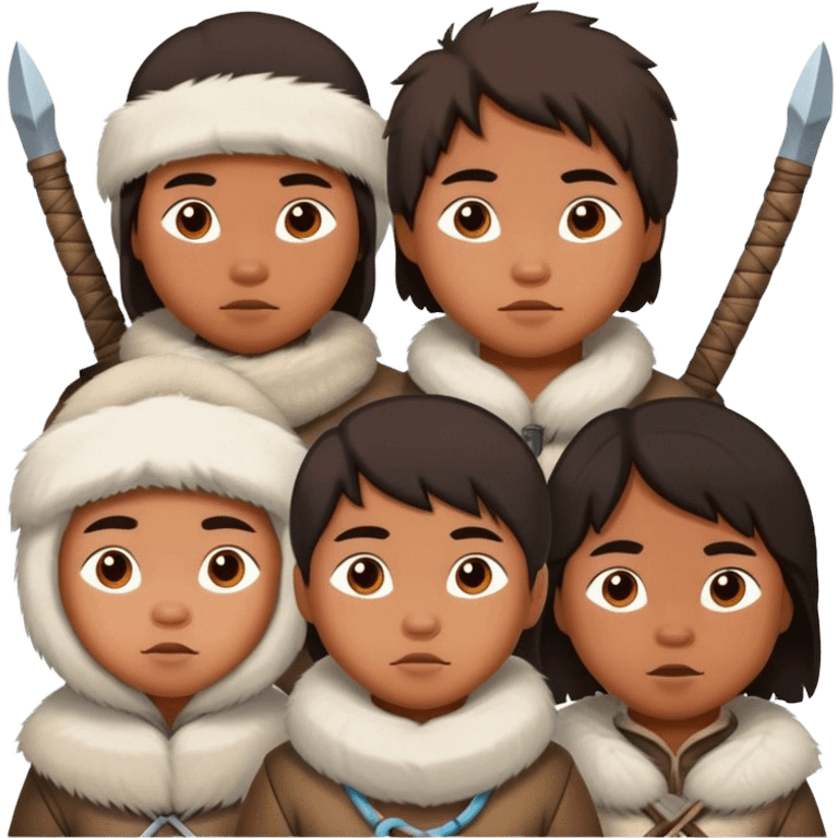 Inuit children emoji