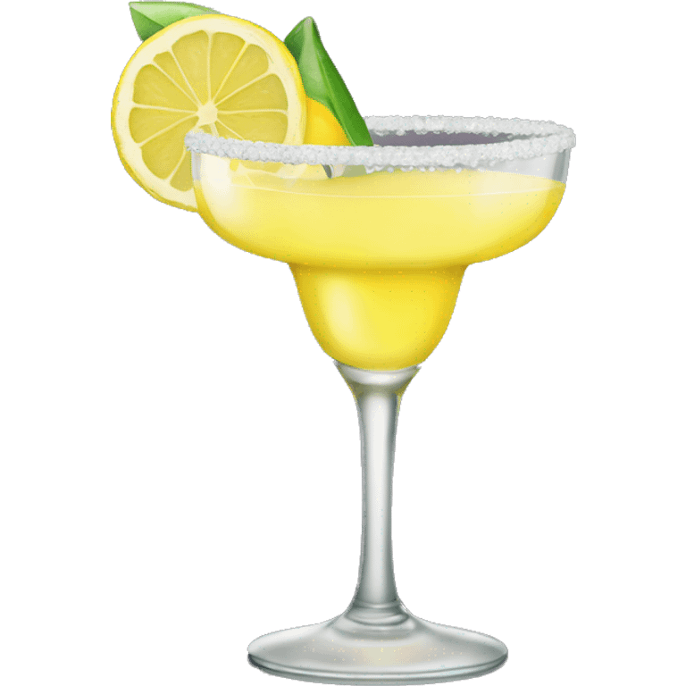 lemon drink margarita glass emoji