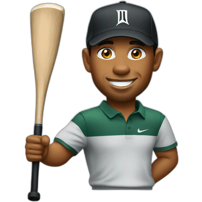 Tiger Woods emoji