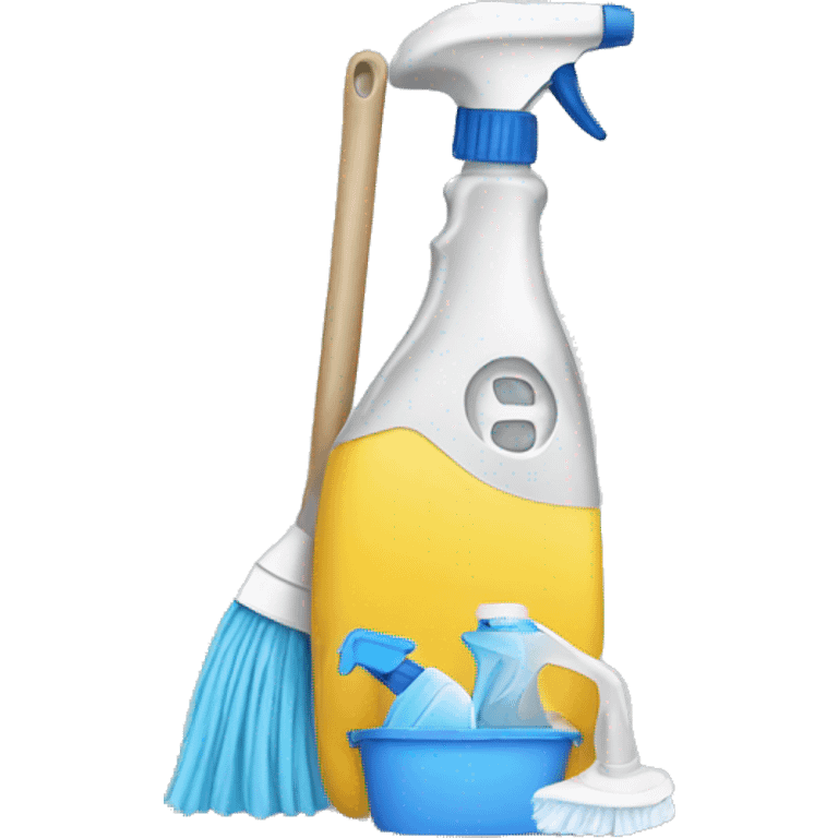 cleaning emoji