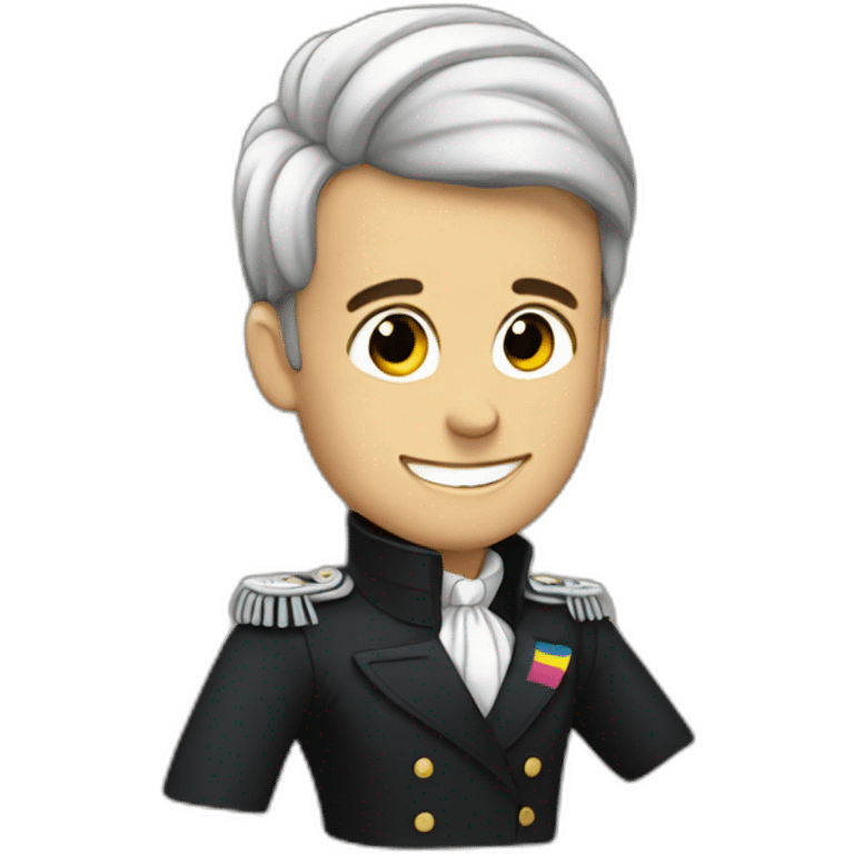 Gay Macron emoji