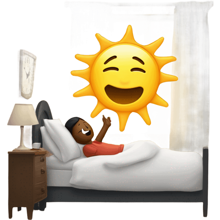 wake up  emoji