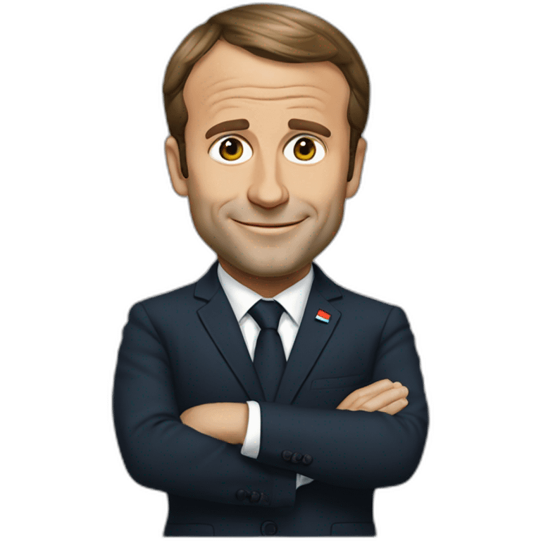 Emmanuel Macron emoji