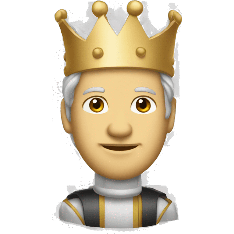 White King Chess emoji